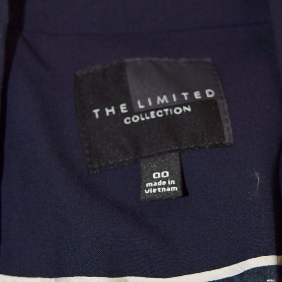 THE LIMITED navy blazer - Picture 3 of 5